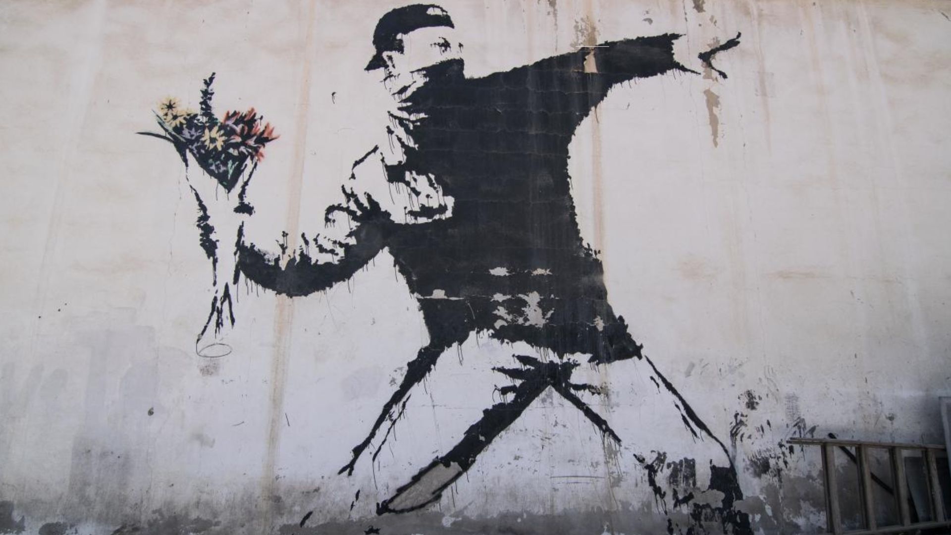 banksy nft love is in the air will be going on tour